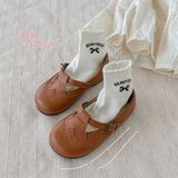 Tất Kid mặt lưới chữ nơ