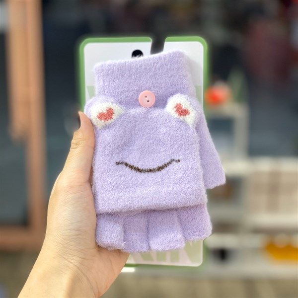 Găng tay xỏ ngón Ếch mắt tim