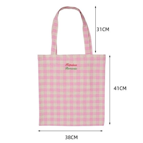 Túi tote caro nơ Romantic