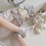 Tất The TeaLife tone trắng xám