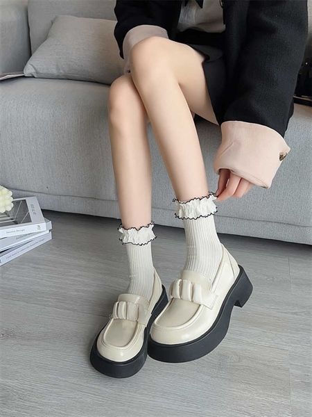 Tất Cheemy Free cổ nhún bèo Mary Jane