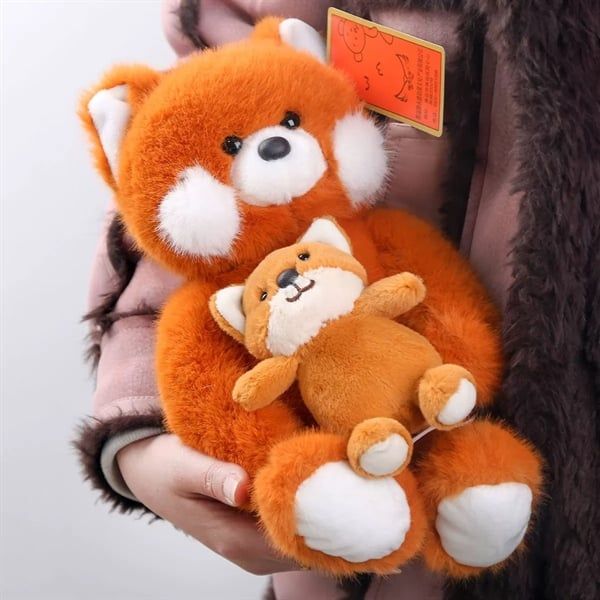 Gấu bông thú ôm baby 25cm