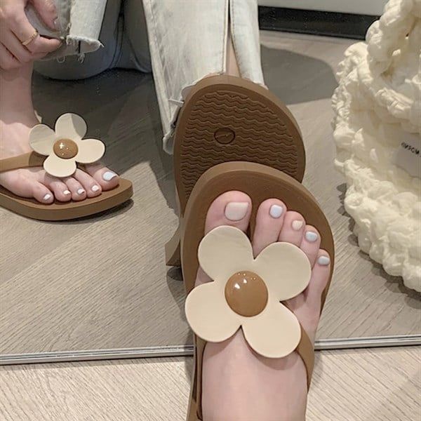 Dép xỏ ngón hoa 4 cánh