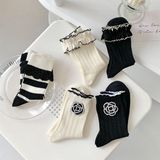 Tất Cheemy Free cổ nhún bèo Mary Jane