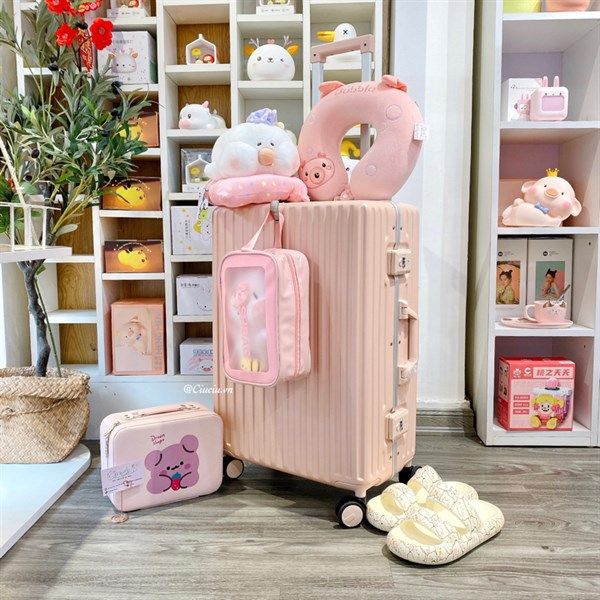Vali du lịch 2 khoá mã