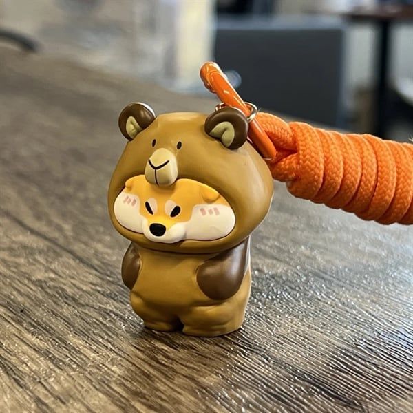 Blind box Shiba Puppy Crossing keychain/phone charm