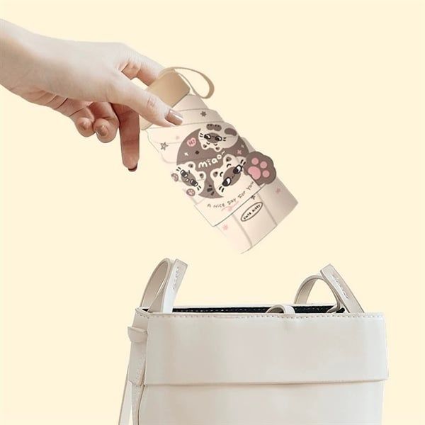 Ô gập gọn mèo mun