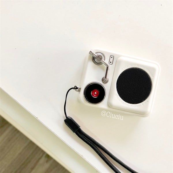 Loa bluetooth CD retro