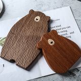 Thớt gỗ óc chó cao cấp hình gấu