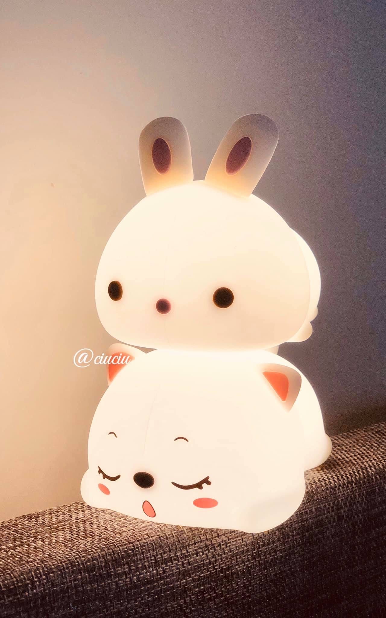 Đèn ngủ mèo nằm