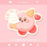 Lót chuột Kirby đồ ăn nhanh