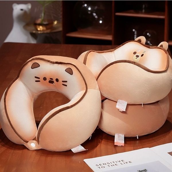 Gối cổ thú bánh nướng kê gáy