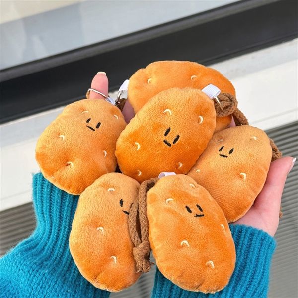 Móc khoá khoai tây bông