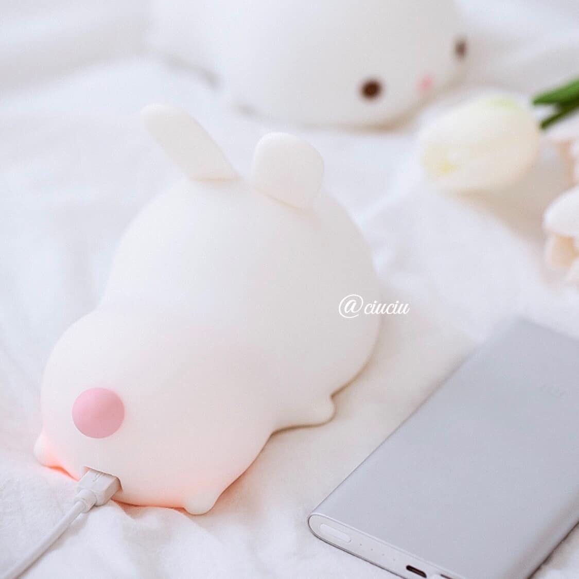 Đèn ngủ thỏ nằm