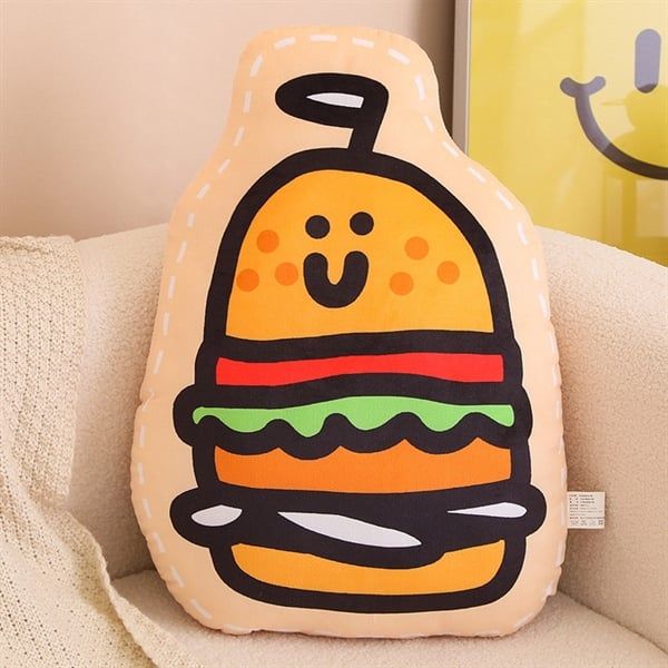 Gối thức ăn nhanh 2D 50cm