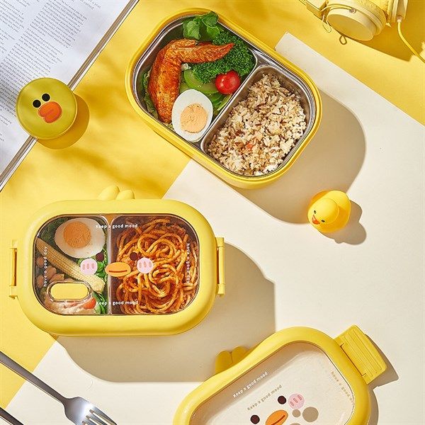 Hộp cơm vịt nắp trong 950ml