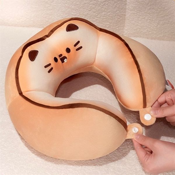 Gối cổ thú bánh nướng kê gáy