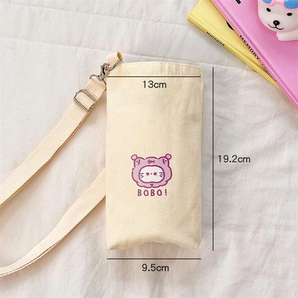 Túi đựng cốc hình thú chibi