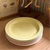 Đĩa trơn viền chữ Good Day 20cm
