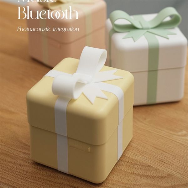 Loa bluetooth hộp quà cún