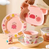 Set bát đĩa Heo Lulu The Piggy
