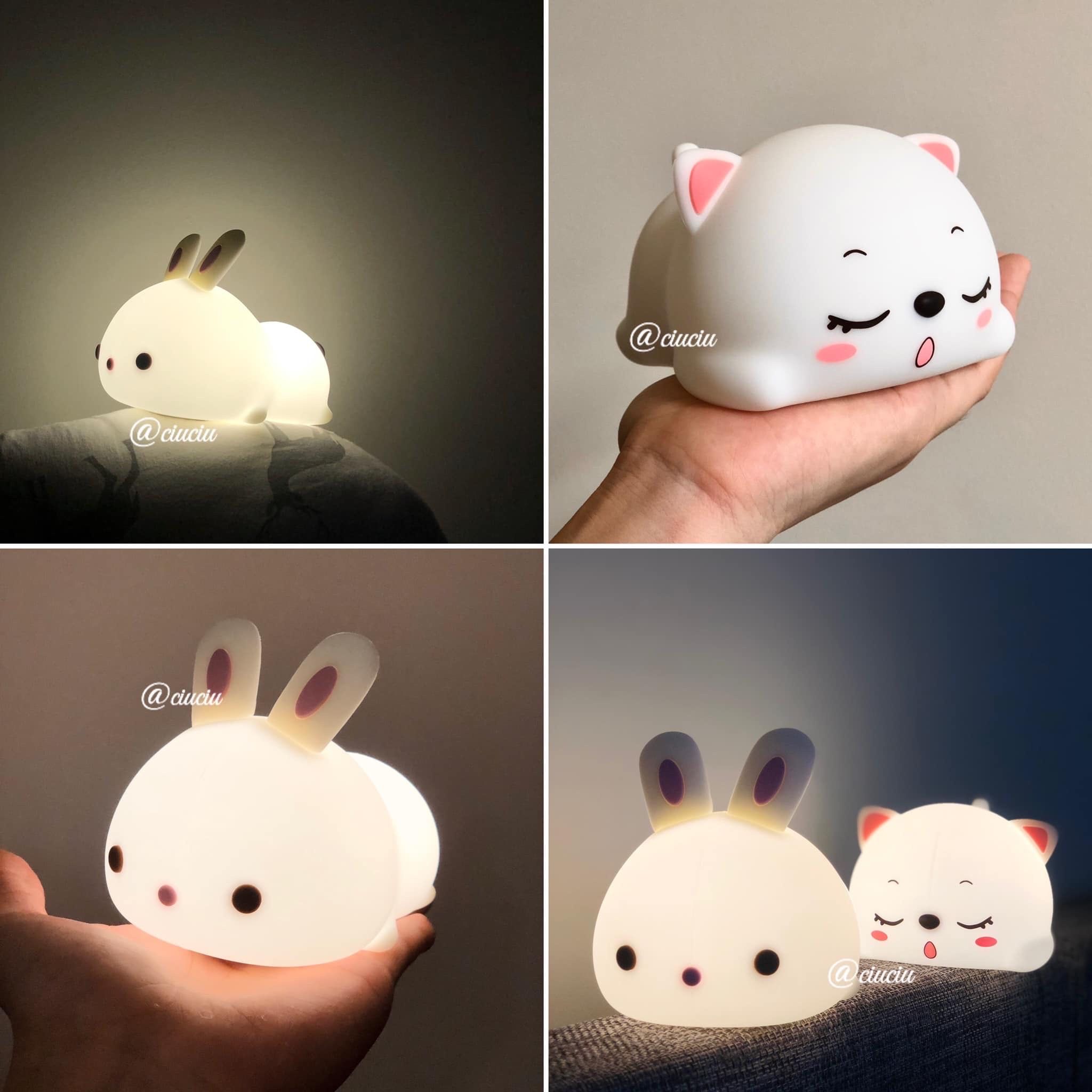 Đèn ngủ mèo nằm