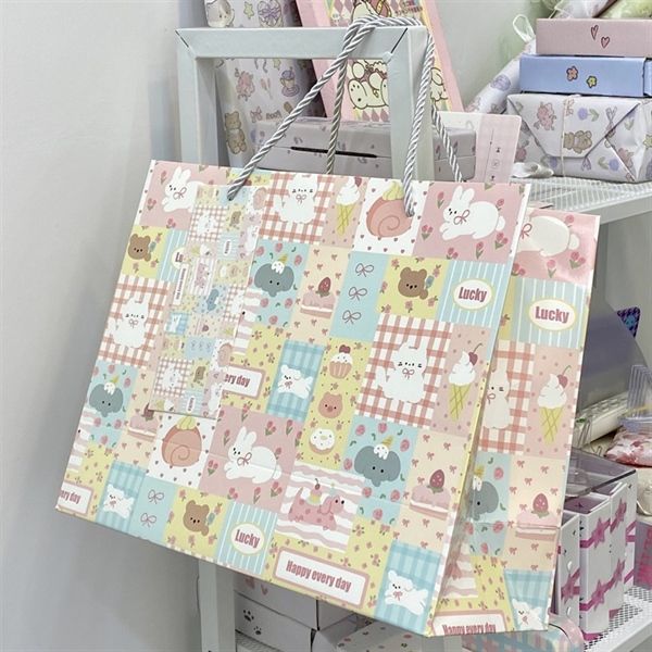 Túi quà mảng chữ nhật vintage 29x24x12cm