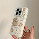 Ốp gấu Teddy cầm kem