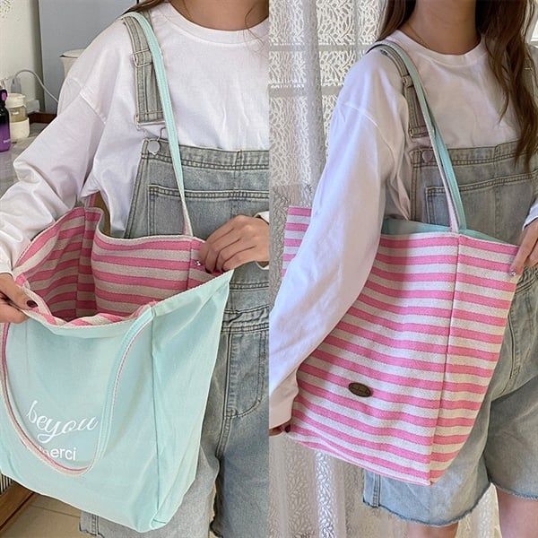 Túi tote Merci 2 mặt
