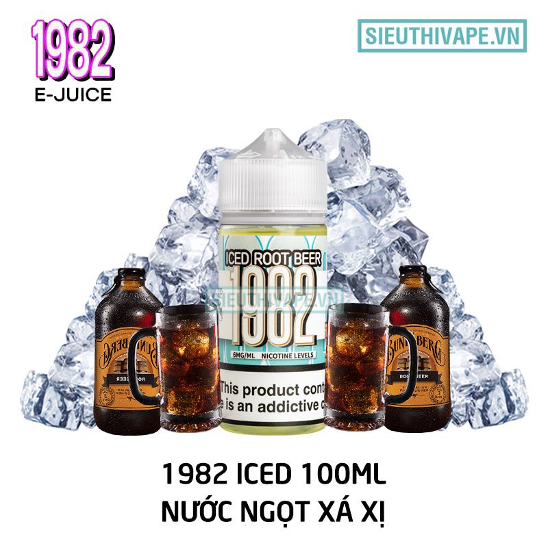  1982 Iced Root Beer 100ml - Tinh Dầu Vape Chính Hãng 