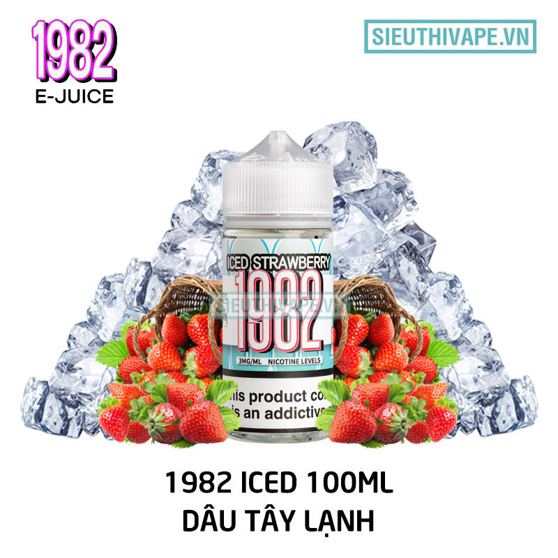 1982 Iced dau tay tinh dau vape 100ml
