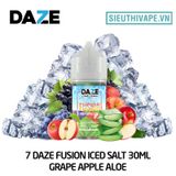  7 Daze Fusion Salt Grape Apple Aloe 30ml - Tinh Dầu Salt Nic Mỹ 