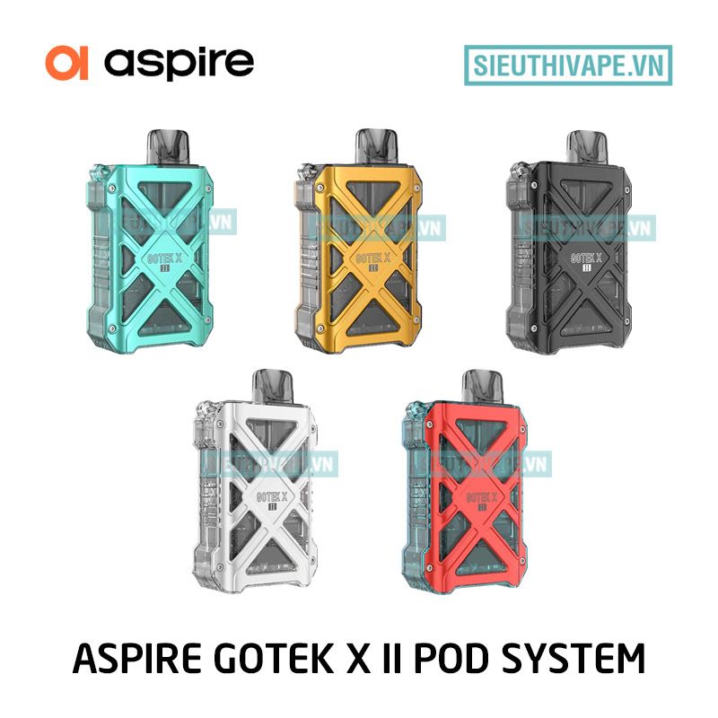  Aspire Gotek X II - Pod System Chính Hãng 