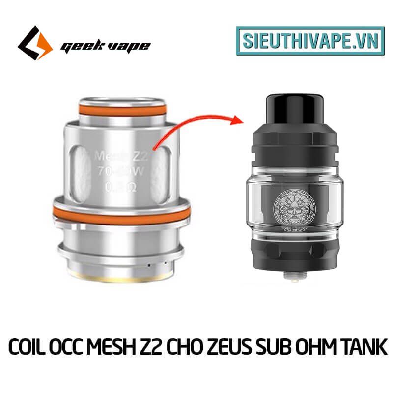  Coil OCC Mesh Z2 cho Zeus Sub Ohm Tank 