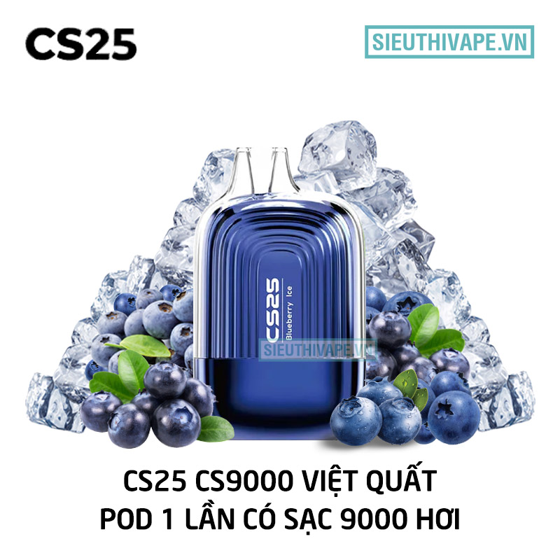 CS25 CS 9000 hoi Blueberry Ice