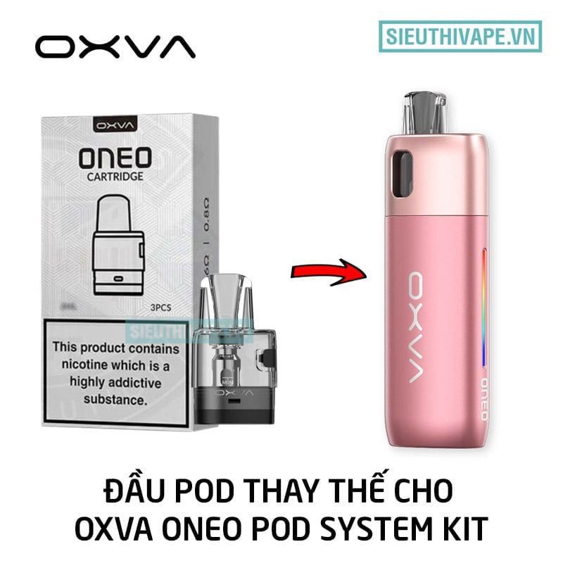  Đầu Pod Oxva Oneo Sẵn Coil - Phụ Kiện Vape Pod Chính Hãng 