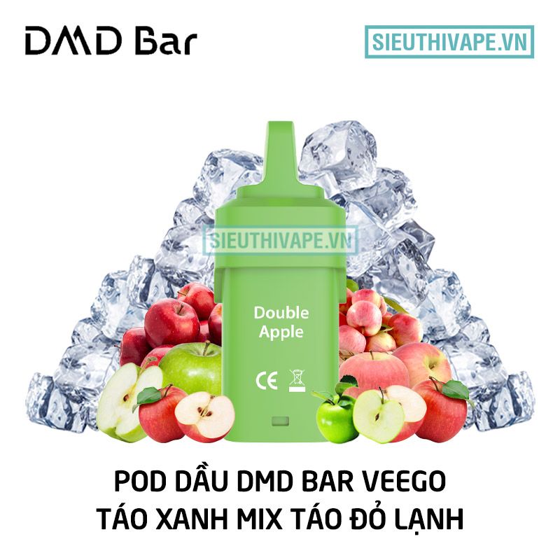  Pod Dầu DMD Bar Veego Double Apple Chính Hãng 