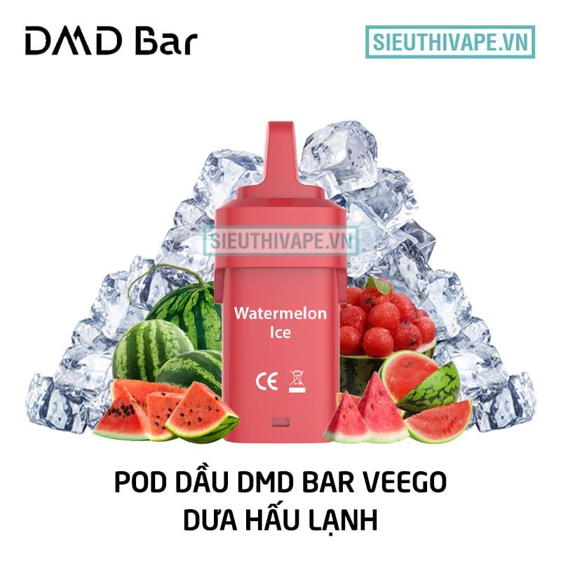  Pod Dầu DMD Bar Veego Watermelon Ice Chính Hãng 