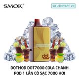  Dotmod Dot7000 Lemon Cola - Pod 1 Lần Có Sạc 7000 Hơi 