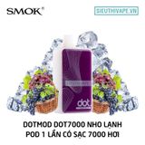  Dotmod Dot7000 Grape Ice - Pod 1 Lần 7000 Hơi Có Sạc 