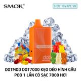  Dotmod Dot7000 Gummy Bear - Pod 1 Lần Có Sạc 7000 Hơi 