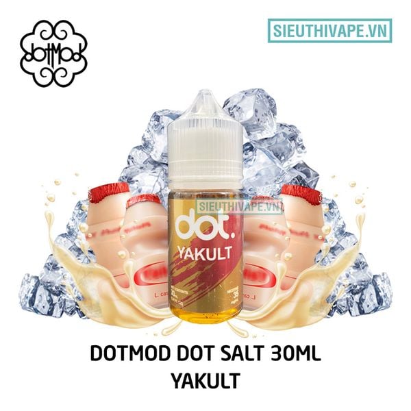 DotMod Dot Salt Yakult 30ml Tinh Dầu Pod 30ml Chính Hãng