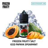  Frozen Fruity Salt Papaya Spearmint 30ml - Tinh Dầu Saltnic Chính Hãng 