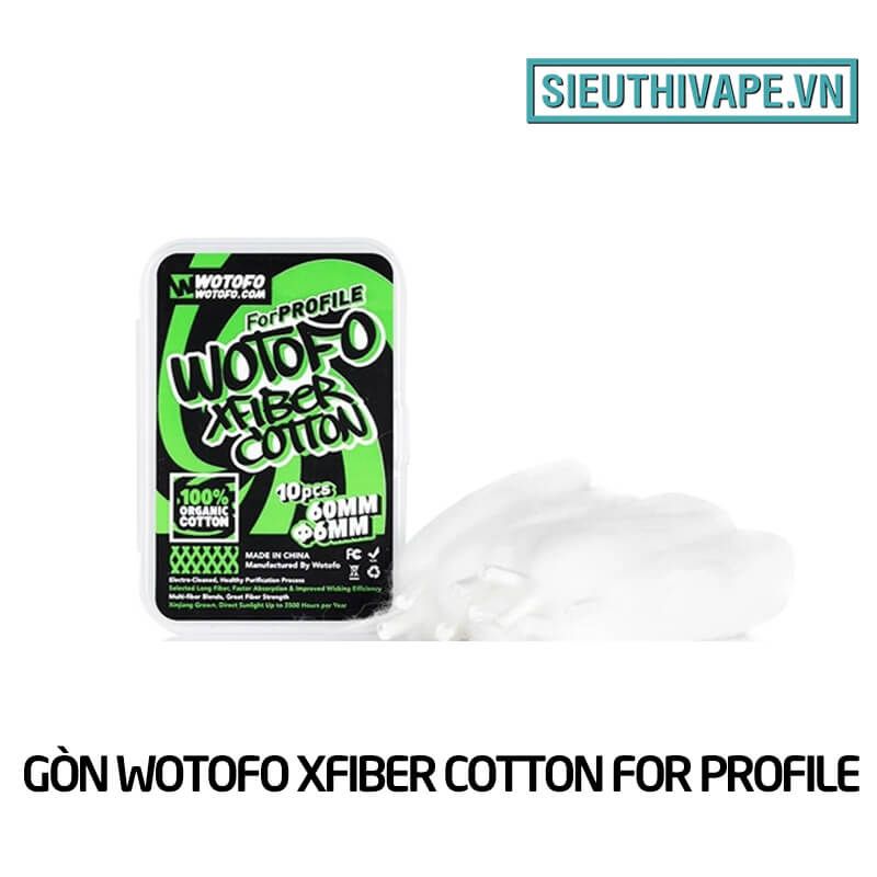  Bông Gòn Wotofo XFiber Cotton for Profile 
