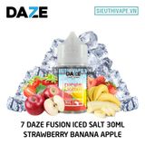  7 Daze Fusion Salt Strawberry Banana Apple 30ml - Tinh Dầu Saltnic Chính Hãng 