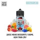  Juice Head Desserts Fruity Cream 100ml - Tinh Dầu Vape Mỹ 