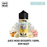  Juice Head Desserts Sweet Cream 100ml - Tinh Dầu Vape Mỹ 