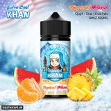  Khan Extra Cool Tropical Blend 100ml - Tinh Dầu Vape Chính Hãng 