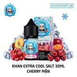  Khan Salt Extra Cool Cherry Plum 30ml - Tinh Dầu Salt Nic Chính Hãng 