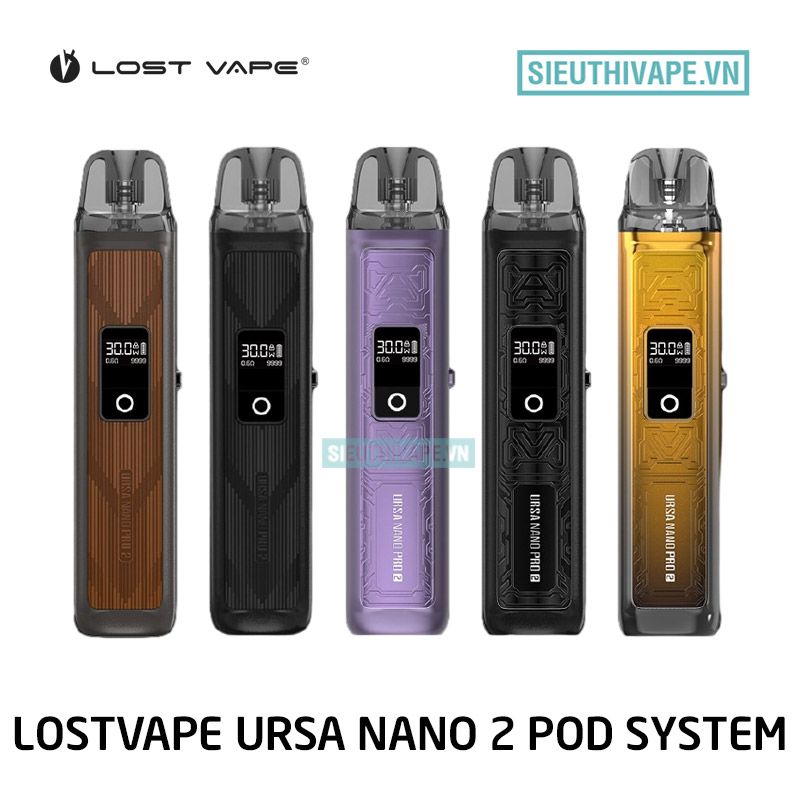  Lostvape Ursa Nano Pro 2 30w - Pod System Chính Hãng 